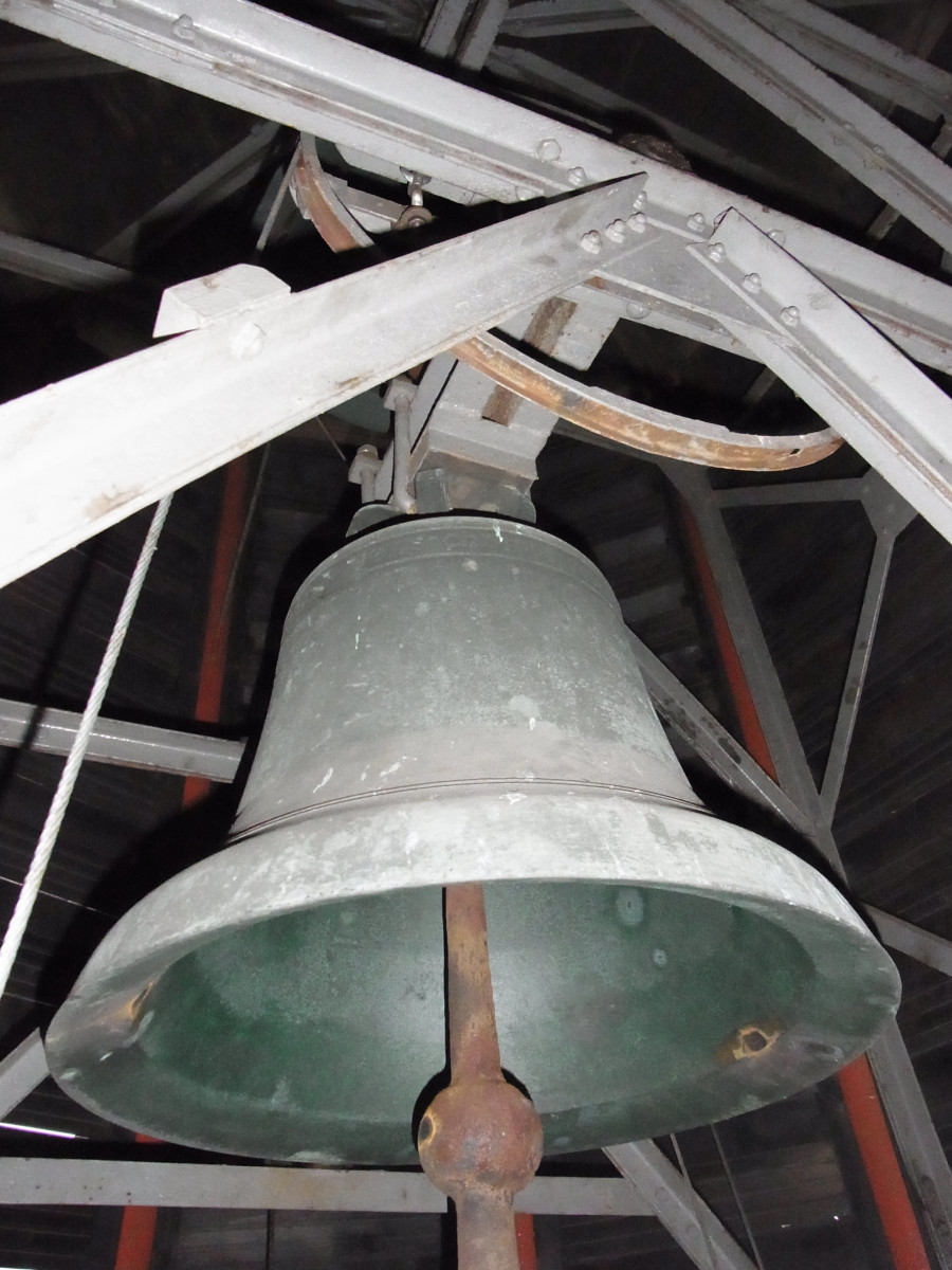 Blick auf eine der Glocken